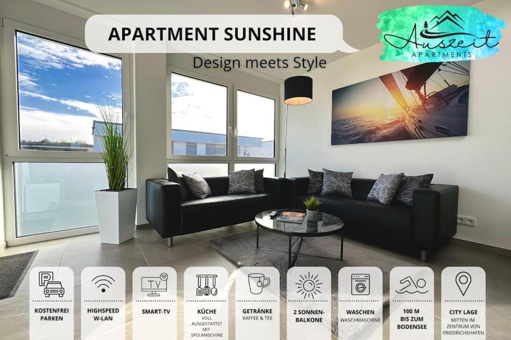 Apartment Auszeit Sunshine: Lakeside Retreat With Rooftop Terraces